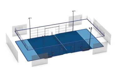 Terrain de padel amélioré